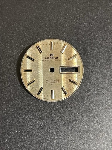 Lorenz edox day date quadrante - day,