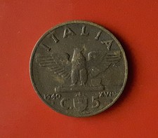 5 CENTESIMI IMPERO 1940