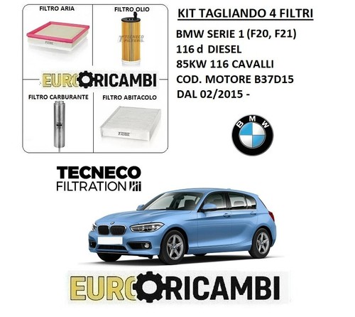 Tagliando filtri tecneco bmw - tecneco,