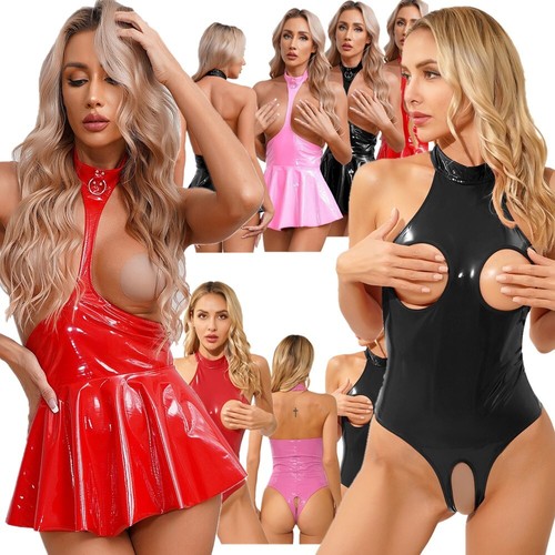 Body donna wetlook lattice