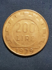200 lire 1979 senza firma
