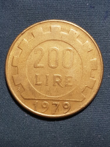 200 lire 1979 - , firma