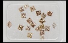 Diamanti naturali al 100%, sigillati e certificati da GRA, tg. Princess, 20 pz