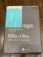 Argan L'Arte Moderna 1770-1970 A. Bonito Oliva L'Arte Oltre il 2000 - Sansoni