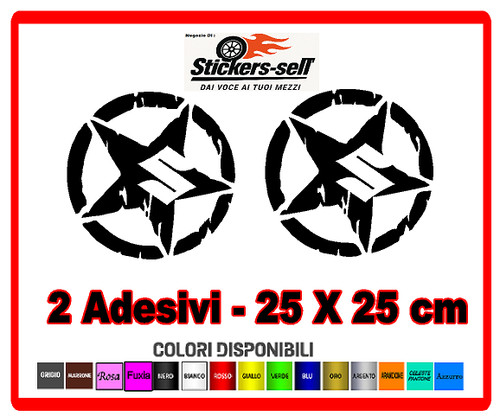 Adesivo auto 2 adesivi - adesivo,