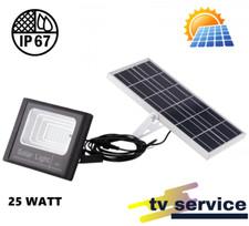 Faro Solare Led da 25 Watt a Energia Solare con Pannello Fotovoltaico