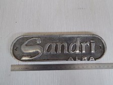 RIF1 SCRITTA SANDRI ALBA FRESA FRESATRICE TRATTORE TRACTOR PER LANDINI FIAT SAME