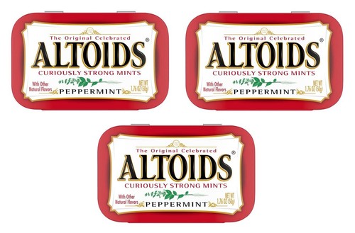 Altoids menta curiously strong - altoids,