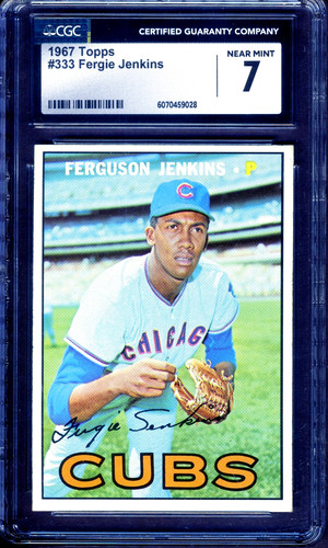 1967 topps 333 fergie jenkins - topps,