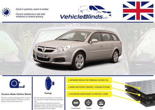 Tende termiche per opel vectra - opel,