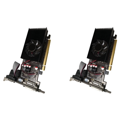 Gt210 1gb ddr2 64bit - 2x,