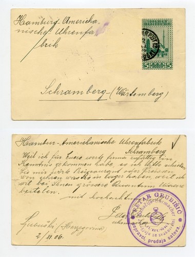 Boznia erzegovina cartolina - boznia,