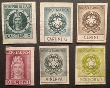 Lotto n. 6 marche per