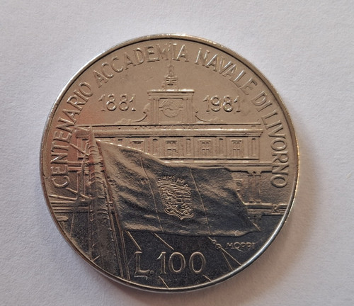 Moneta 100 lire - 100, 1981