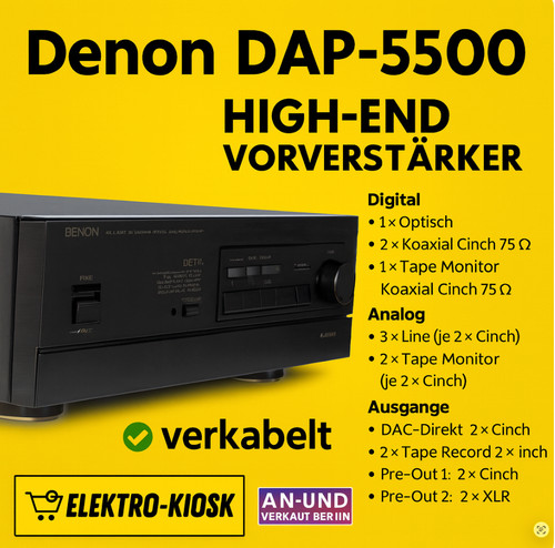 Denon dap 5500 - 🔊, 🔊high
