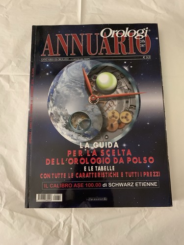 Annuario orologi misure del - annuario, le