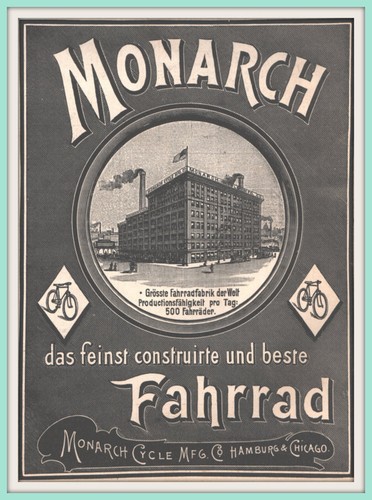 Monarch fahrrad anzeige - in, der