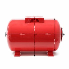 VASO ESPANSIONE ACCIAIO 24L IMPIANTO ACQUA POTABILE RETE IDRICA CASA BOILER H20