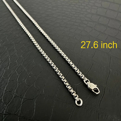 Collana titanio puro larghezza - collana,