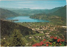 CALDONAZZO - TRENTO - PANORAMA COL LAGO E TENNO - VIAGG. -88651-