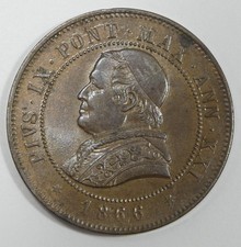 1866 ITALY Papal States Pius