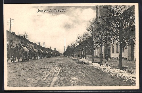 Suwalki parte della strada - suwalki,,