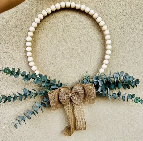 Ghirlanda shabby fuoriporta - ghirlanda,