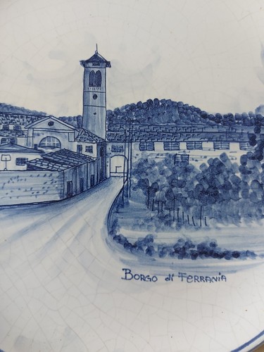 Ceramica bianco blu albissola - bianco,