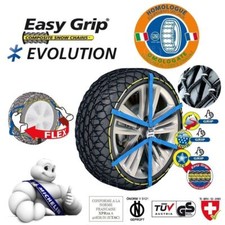 CATENE DA NEVE MICHELIN EASY GRIP EVOLUTION EVO 10 MISURA 235/45-18 235/45 R18