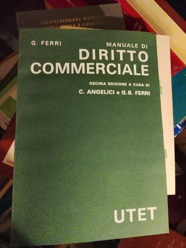 Manuale diritto commerciale - manuale,