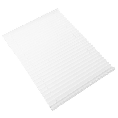 Rideau plissé blanc pour
