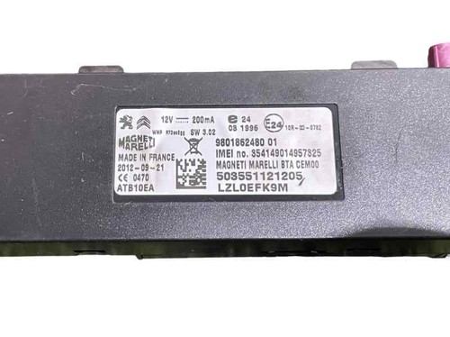 9801862480 modulo elettronico