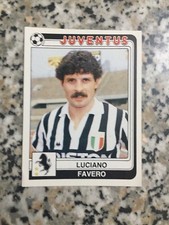 JUVENTUS FAVERO N.163 album CALCIATORI PANINI 1986 1987 NUOVO VELINA BUSTINA