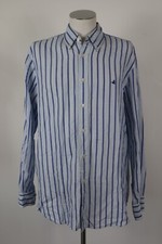 BROOKSFIELD CAMICIA UOMO TG 43 MAN CASUAL VINTAGE SHIRT COTONE SLIM FIT
