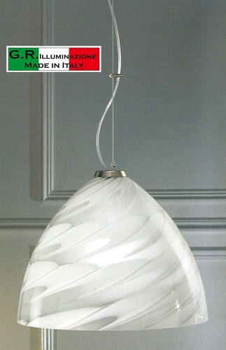Lampadario moderno vetro - lampadario,