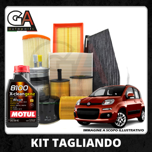 Kit tagliando fiat panda 2 - kit,
