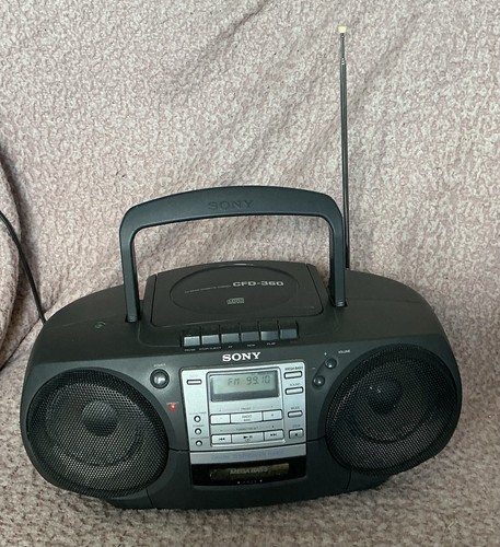 Sony cfd 360 radio - cfd-360, cd