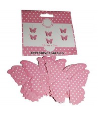 Set 3 Pezzi Festoni Rosa Pois