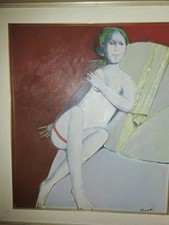 quadri olio su TELA DINETTO LINO 60X70 