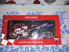 DUCATI 999F04 FILA 2004 JAMES TOSELAND WORLD CHAMPION SUPERBIKE  1/12 MINICHAMPS