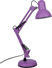 - Lampada Da Scrivania a LED Con Braccio Snodato - Design Vintage Retrò 1Xe27 - 