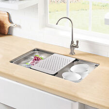 Lavello a cascata lavello da incasso 76*45.8*22 cm lavello cucina acciaio inox set lavello