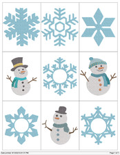 FIOCCHI DI NEVE INVERNALI