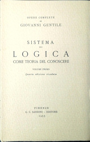 Sistema logica come teoria - sistema,