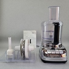 Dualit XL900 Tritatutto 2 Litri Frullatore Frullatore Affettatrice Grattugia Cromata