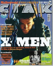 Rivista CIAK ANNO 2000 NUMERO 11 CON SCHEDE - X-MEN + MASCHERA DI SCARY MOVIE