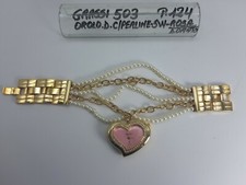 Orologio da Polso - Donna - Metallo/Perline - Dorato - 503 - Grassi/Emerson