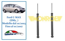 KIT 2 AMMORTIZZATORI ASSALE POSTERIORE MONROE ADATTI A FORD FOCUS C-MAX DAL 2003
