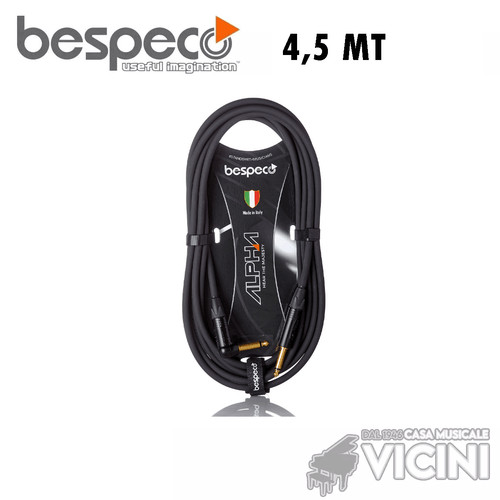 Cavo bespeco jack alpha - cavo, jack-jack