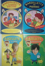 Libro Barzellette Per Bambini Birichini + Sui Calciatori + Su Pierino 2004
